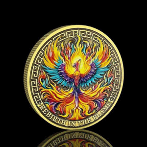 phil lewis seven chakras – 2oz pure silver eagle of the 6th chakra coin